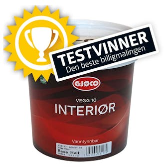 Best i test maling innendørs: Testvinner Best i test maling innendørs